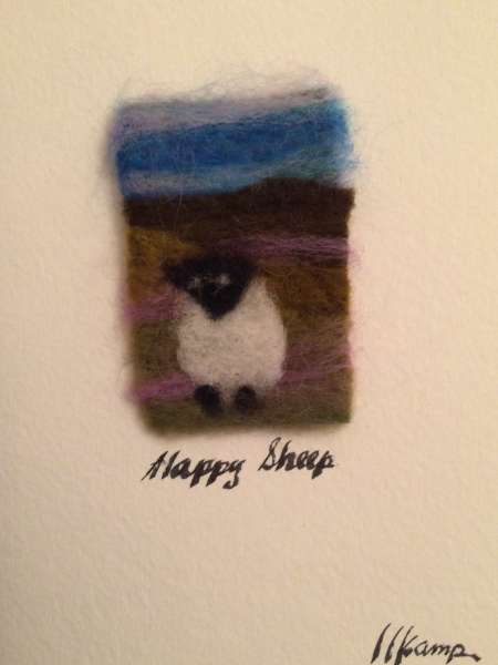 Card: Happy Sheep