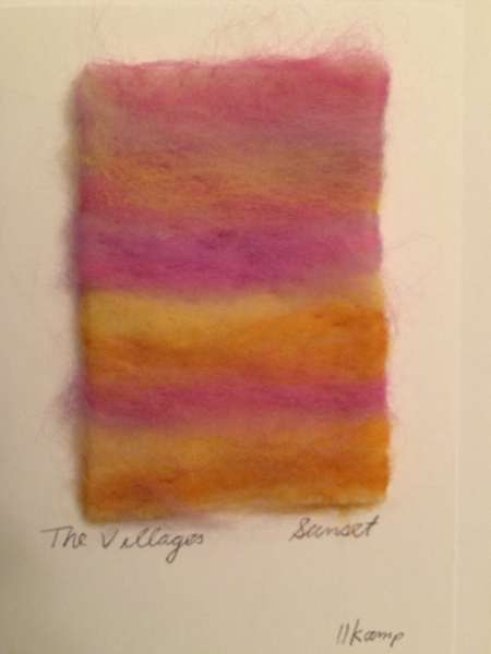 Card: The Villages Sunset #1