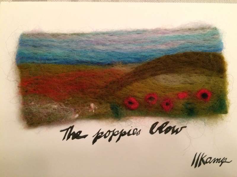Card: Poppies Blow